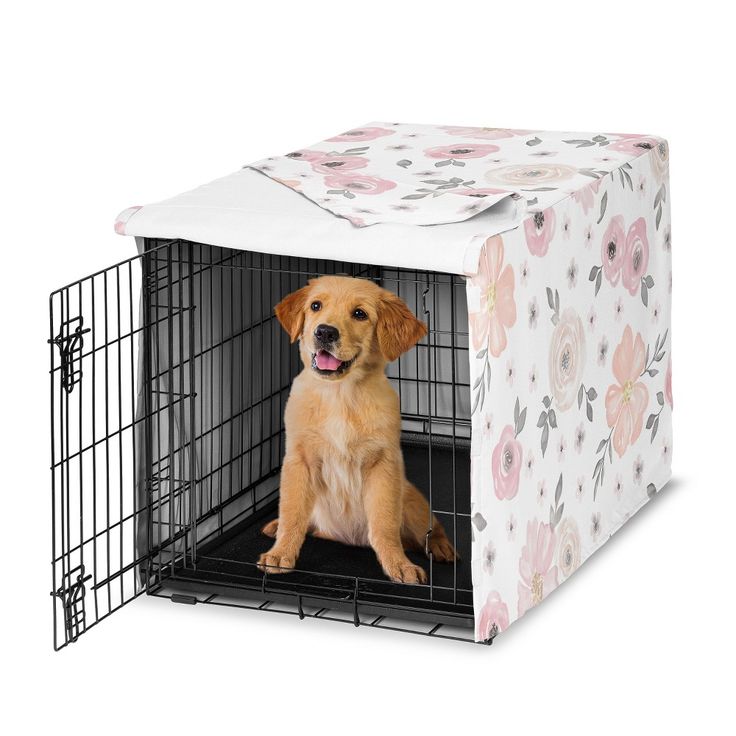 Etsy Designer Custom Dog Crate Cover (Personalized) as a tailored slipcover