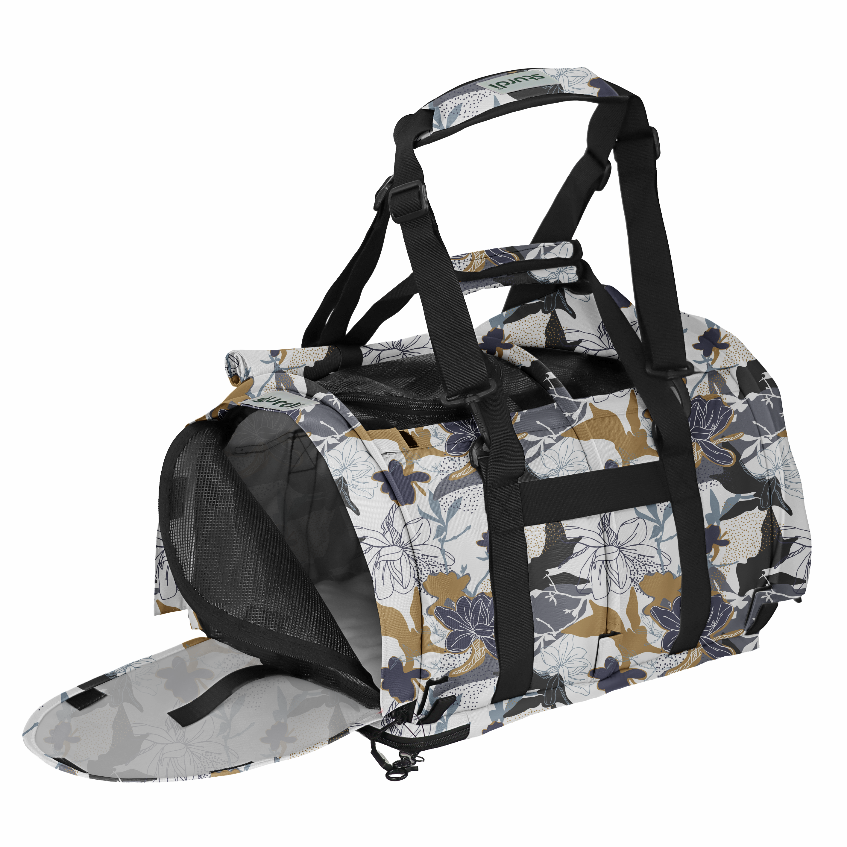 SturdiBag Pro 3.0 (Integrated Weather Flap System) with weather flaps deployed
